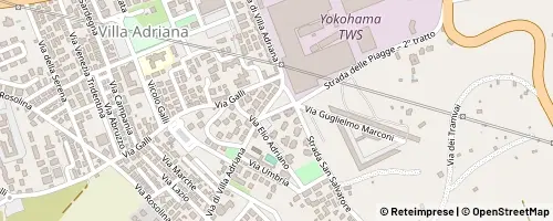 Mappa Tívoli
