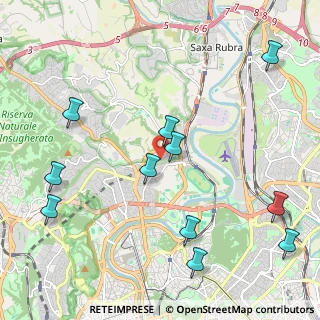 Mappa Via Mazzano Romano, 00191 Roma RM, Italia (2.68545)