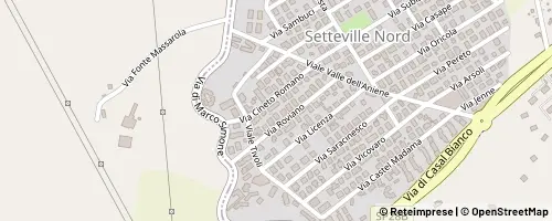 Mappa Guidonia Montecelio