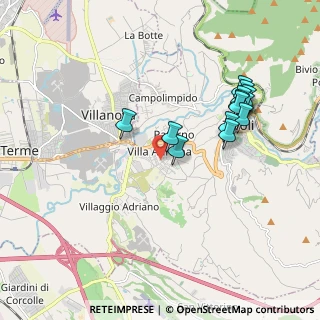 Mappa Via Val D'Aosta, 00010 Tivoli RM, Italia (1.95077)