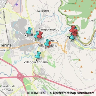 Mappa Via Val D'Aosta, 00010 Tivoli RM, Italia (1.95545)