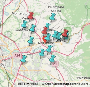 Mappa Via Pio IX n, 00019 Tivoli RM (6.04722)