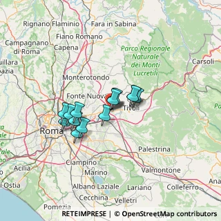 Mappa Via Pio IX n, 00019 Tivoli RM (9.63357)