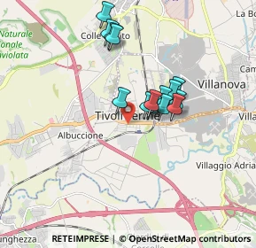 Mappa Via Pio IX n, 00019 Tivoli RM (1.46857)