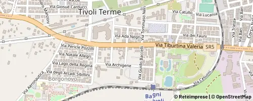 Mappa Tivoli