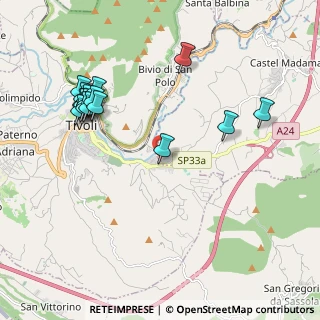 Mappa Via Empolitana Km. 2, 00024 Tivoli RM, Italia (2.3525)