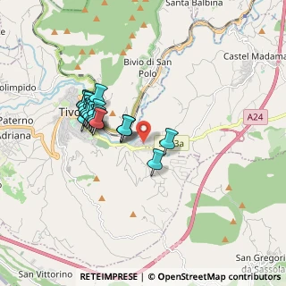 Mappa Via Empolitana Km. 2, 00024 Tivoli RM, Italia (1.6015)
