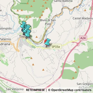 Mappa Via Empolitana Km. 2, 00024 Tivoli RM, Italia (2.22636)