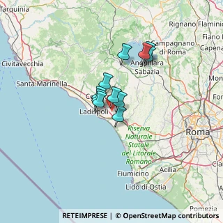 Mappa Via Giovanni Battista Raimondi, 00052 Cerveteri RM, Italia (9.11)