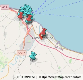 Mappa Via Cuoco, 86042 Campomarino CB, Italia (4.9045)