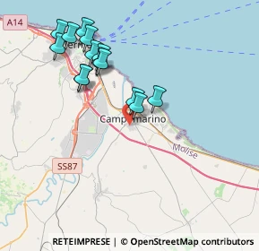 Mappa Via Cuoco, 86042 Campomarino CB, Italia (4.05214)