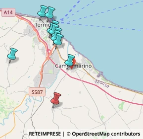 Mappa Via Cuoco, 86042 Campomarino CB, Italia (4.38818)