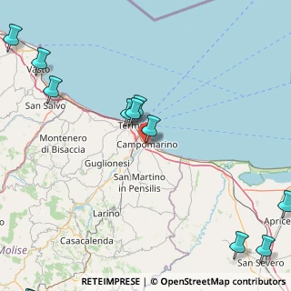 Mappa Via Cuoco, 86042 Campomarino CB, Italia (28.48667)