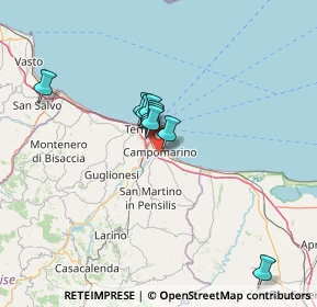 Mappa Via Cuoco, 86042 Campomarino CB, Italia (23.40615)