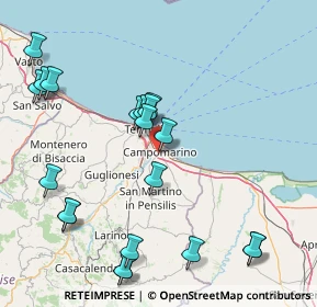 Mappa Via Cuoco, 86042 Campomarino CB, Italia (19.8675)