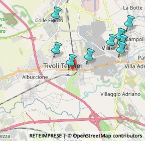 Mappa VIA TIBURTINA KM. 21+700, 00011 Tivoli RM, Italia (2.44273)