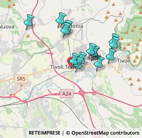 Mappa VIA TIBURTINA KM. 21+700, 00011 Tivoli RM, Italia (3.28714)