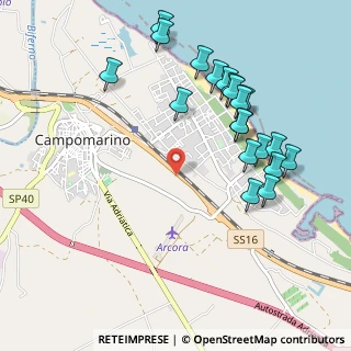 Mappa S.s 16 E 2 km 552+0, 86042 Campomarino CB, Italia (1.148)