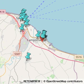 Mappa S.s 16 E 2 km 552+0, 86042 Campomarino CB, Italia (3.89067)