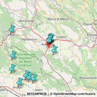 Mappa Via Copernico Nicolo', 67051 Avezzano AQ, Italia (18.55923)