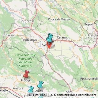 Mappa Via Copernico Nicolo', 67051 Avezzano AQ, Italia (34.34867)