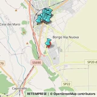 Mappa Via Copernico Nicolo', 67051 Avezzano AQ, Italia (2.489)