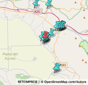 Mappa Via Aldo Moro, 67058 San Benedetto dei Marsi AQ, Italia (2.8475)