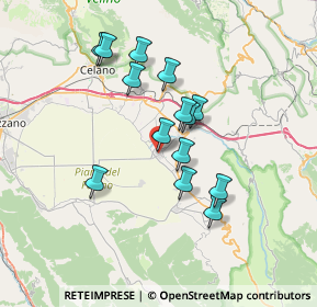 Mappa Via Aldo Moro, 67058 San Benedetto dei Marsi AQ, Italia (6.32429)