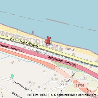 Mappa Strada Statale 16 Adriatica, 44, 86039 Termoli, Campobasso (Molise)