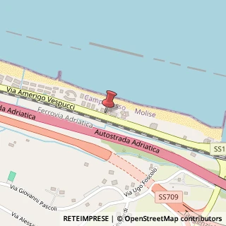 Mappa SS 16 Adriatica, 36, 86039 Termoli, Campobasso (Molise)