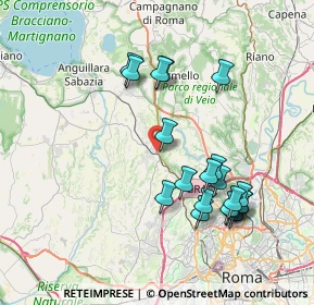 Mappa Via Antonio Petito, 00123 Roma RM, Italia (8.106)