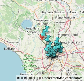 Mappa Via Antonio Petito, 00123 Roma RM, Italia (12.6495)