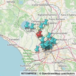 Mappa Via Antonio Petito, 00123 Roma RM, Italia (11.241)