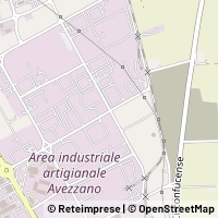 Mapa Avezzano