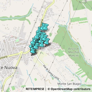 Mappa Via Luigi Settembrini, 00013 Roma RM, Italia (0.275)