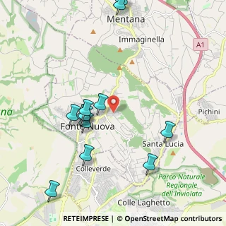 Mappa Via Luigi Settembrini, 00013 Roma RM, Italia (2.35333)