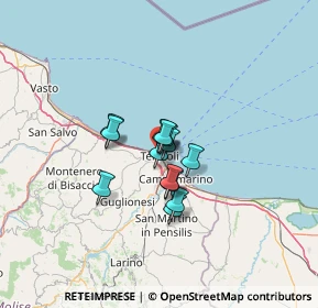 Mappa Viale Trieste, 86039 Termoli CB, Italia (7.72923)