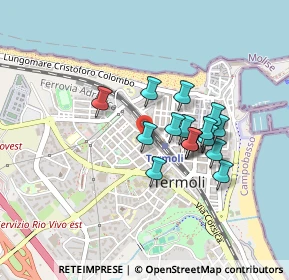 Mappa Viale Trieste, 86039 Termoli CB, Italia (0.35688)