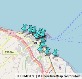 Mappa Corso Vittorio Emanuele III, 86039 Termoli CB, Italia (0.91421)