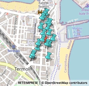 Mappa Corso Vittorio Emanuele III, 86039 Termoli CB, Italia (0.167)