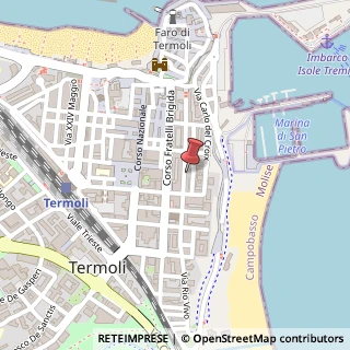 Mappa Corso Vittorio Emanuele, 66, 86039 Termoli, Campobasso (Molise)