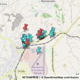 Mappa Via Ferrari Cristoforo, 00012 Guidonia Montecelio RM, Italia (0.65929)