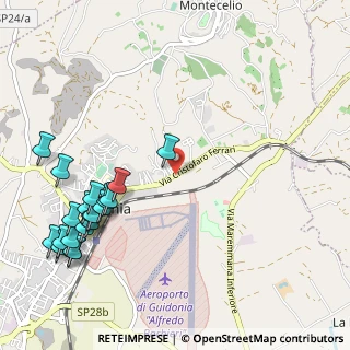 Mappa Via Ferrari Cristoforo, 00012 Guidonia Montecelio RM, Italia (1.4435)