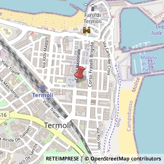 Mappa Corso Nazionale, 106, 86039 Termoli, Campobasso (Molise)