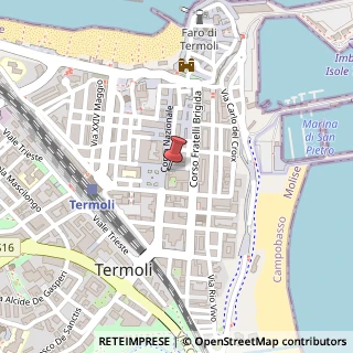 Mappa Corso Nazionale, 92, 86039 Termoli CB, Italia, 86039 Molise, Campobasso (Molise)