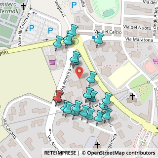Mappa Via Cile, 86039 Termoli CB, Italia (0.1)