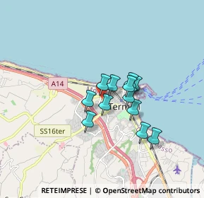 Mappa Via Cile, 86039 Termoli CB, Italia (1.19833)