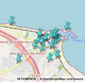 Mappa Via Polonia, 86039 Termoli CB, Italia (0.663)