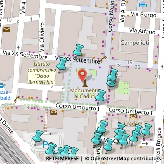 Mappa Piazza Vittorio Veneto, 86039 Termoli CB, Italia (0.075)