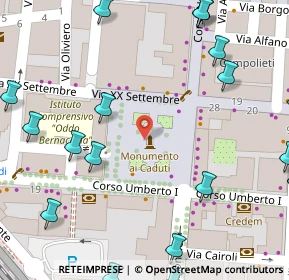 Mappa Piazza Vittorio Veneto, 86039 Termoli CB, Italia (0.1085)